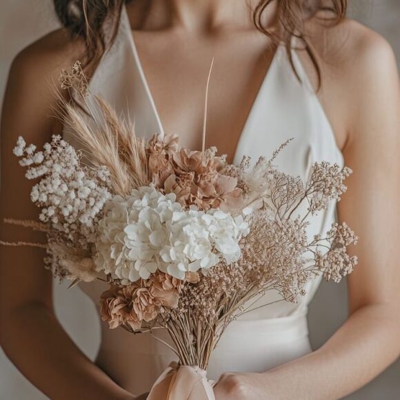 CÁC PHONG CÁCH DECOR THƯỜNG GẶP Ở BÓ HOA CƯỚI VĨNH CỬU